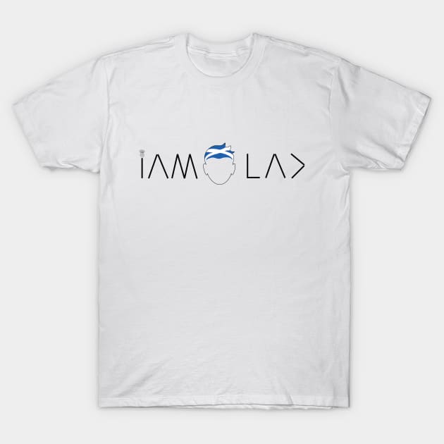 I am a Scottish lad T-Shirt by TandB